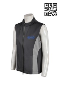 V146 團體工作服背心外套 定製 宣傳背心外套 音樂 樂器行業 穩型拉鍊袋口  背心外套供應商